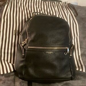 Henri Bendel West 57th Travel Pebbled Leather Backpack